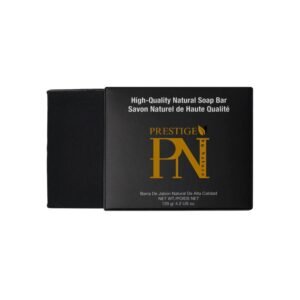 Prestige by Nature Natural Soap – Charcoal – Vegan Bath & Body | Natural & Cruelty-Free