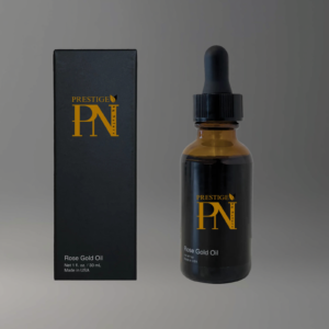 Prestige by Nature Rose Gold Renewal Oil – Vegan Facial Oil | Natural & Cruelty-Free