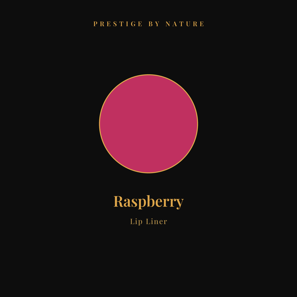 Lip Liner shade Raspberry — Prestige by Nature